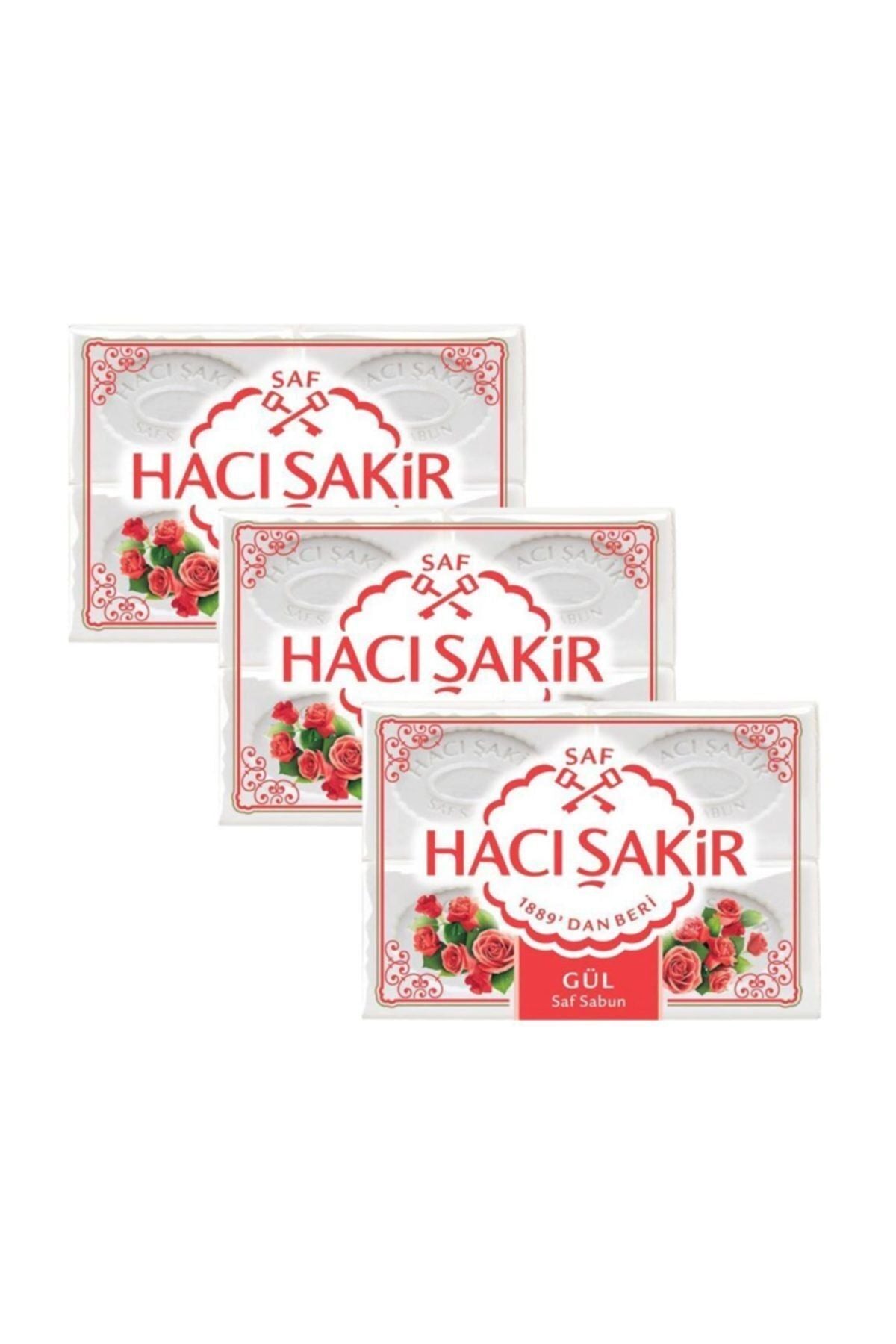 Gül Kalıp Sabun 4x150gr - 3 Adet