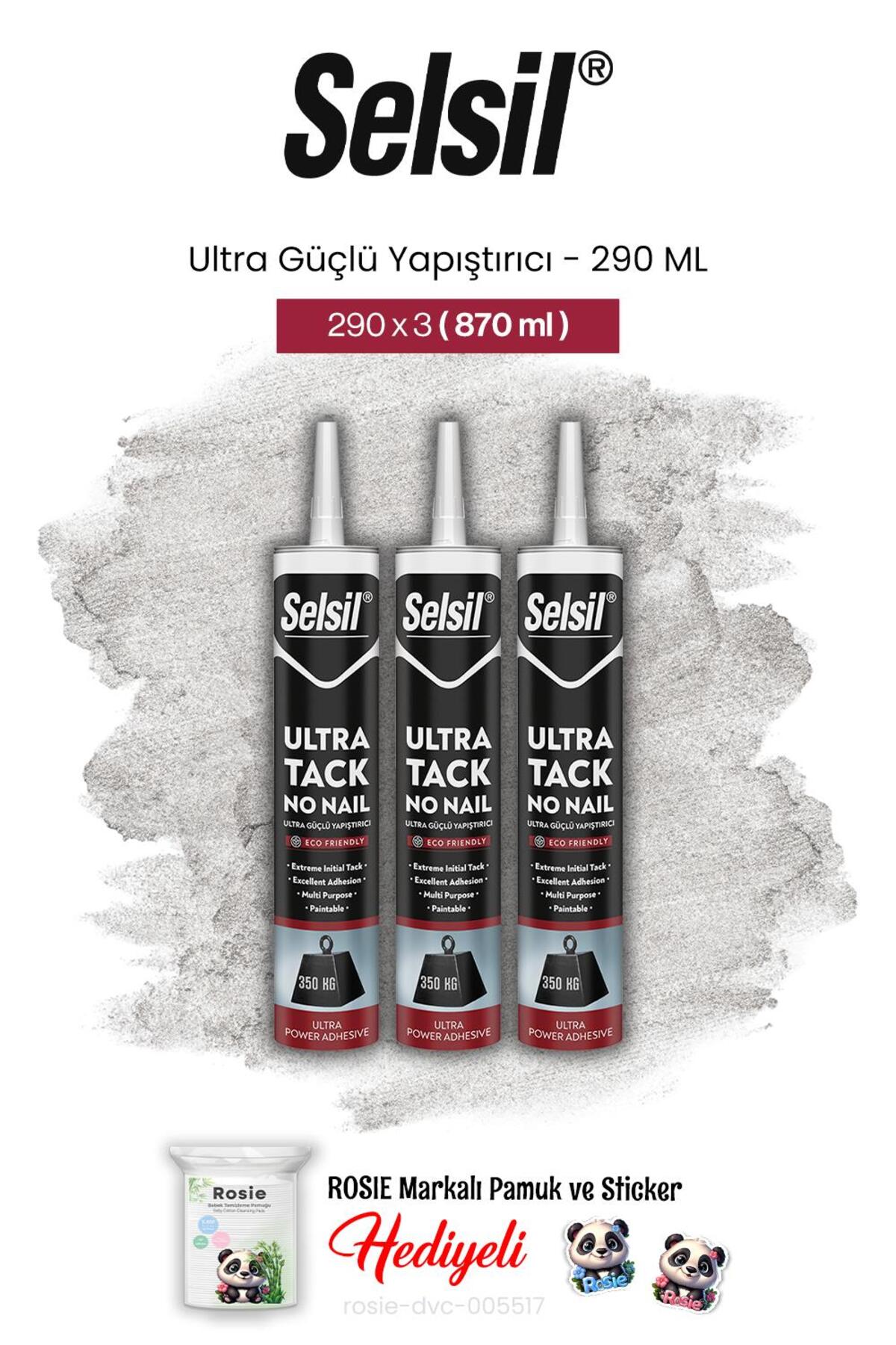 Ultra Güçlü Yapıştırıcı 290 ml, 2 adet ve rosie pamuk