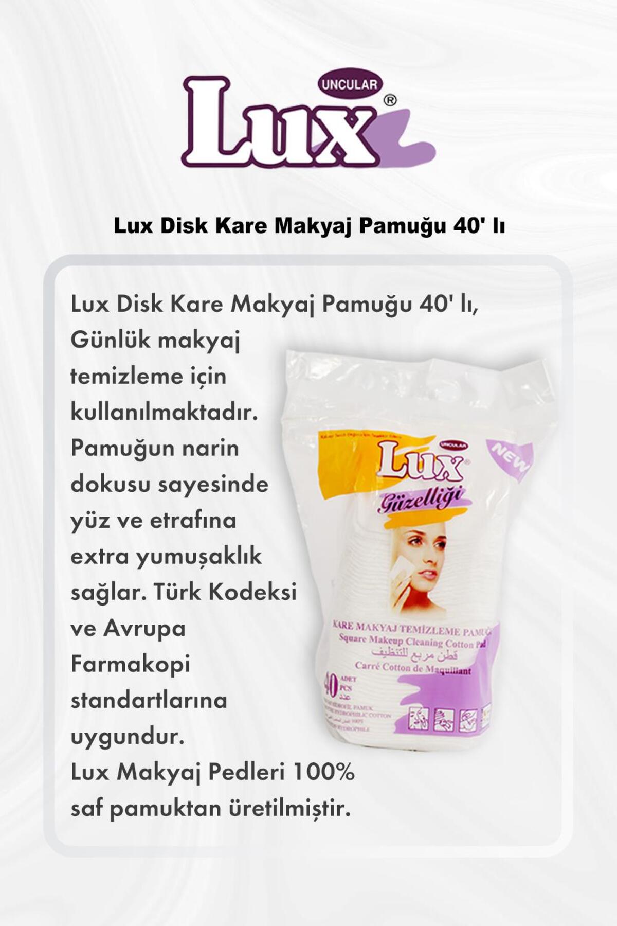 Disk Kare Makyaj Pamuğu 40' lı 5 Al 4 Öde ve Rosie Pamuk