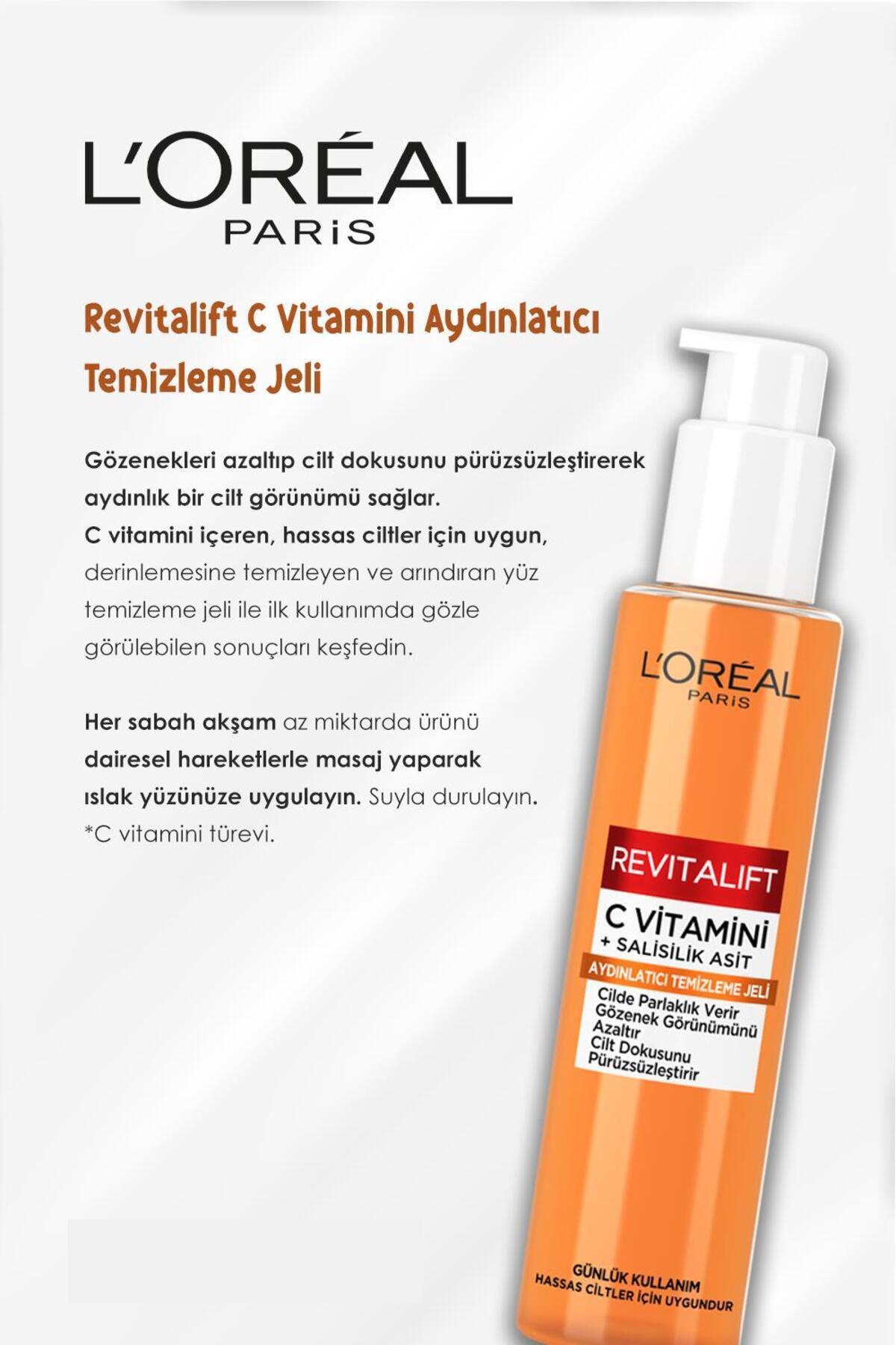 Loreal Paris Revitalift Clinical [C vitamini + Salisilik Asit] 4'lü Set ve ROSIE