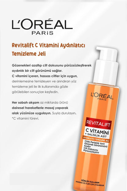 Loreal Paris Revitalift Clinical [C vitamini + Salisilik Asit] 4'lü Set ve ROSIE