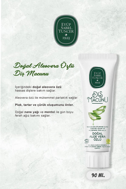 Zencefil, Karanfil, Himalaya, Aloe Vera, Ceviz ve Kabuğu 90 ml Diş Macun Seti ve Rosie