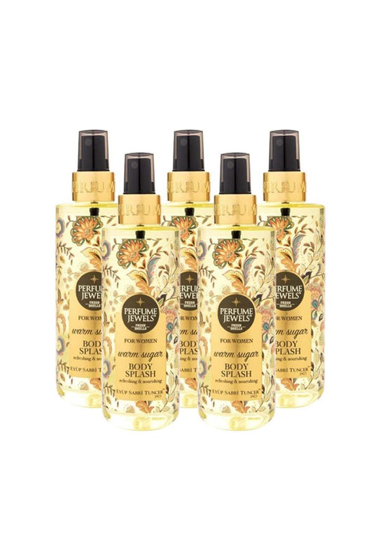 Pj Body Splash Warm Sugar 250 ml X 5