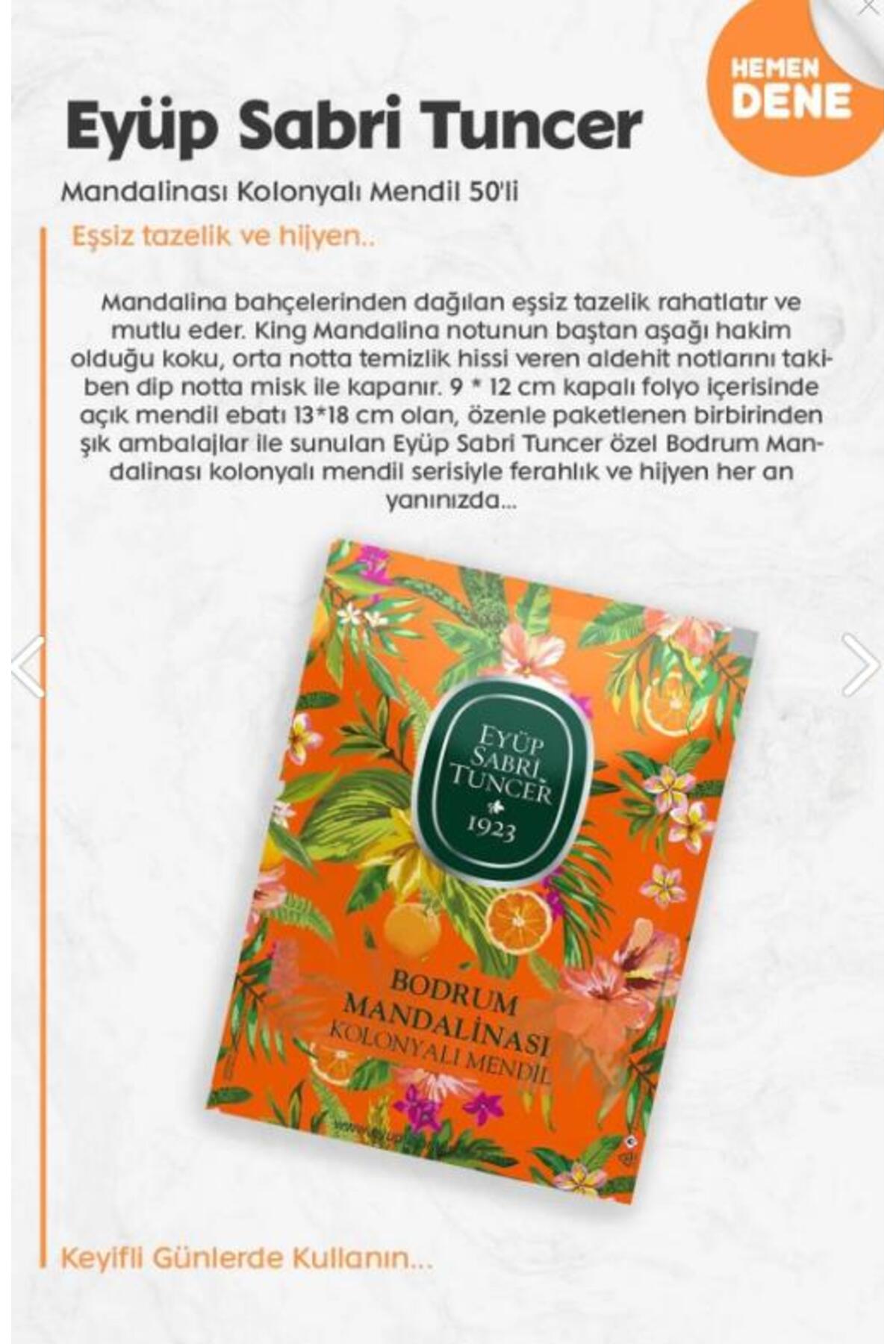 Losyon Bodrum Mandalinası 280 ml, Mandalina 50'li, Okyanus ve Kiraz Çiçeği 150'li ve Rosie