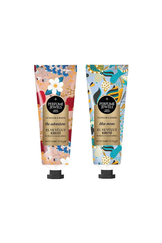 Perfume Jewels The Adventure ve Blue Moon El Kremi 50ML