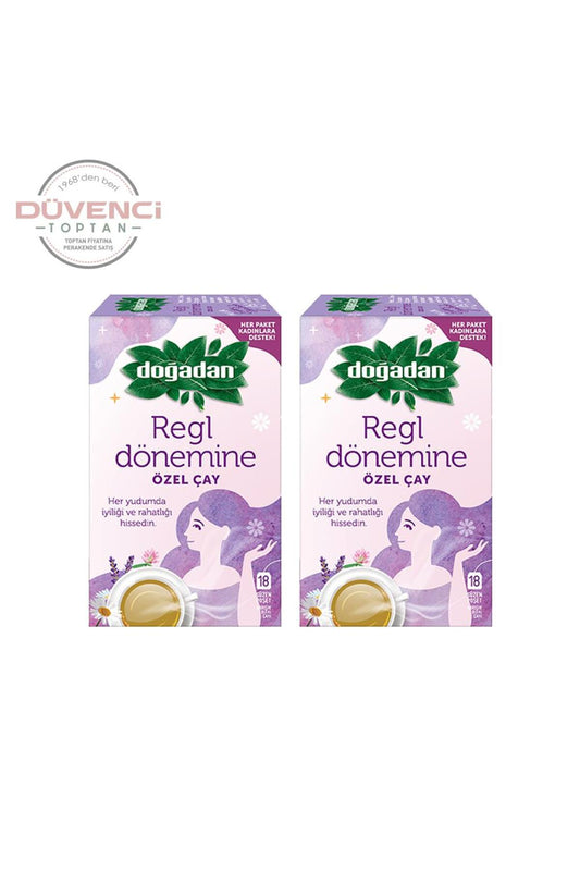 Regl Dönemine Özel Bitki Çayı 18'li x 2 Adet