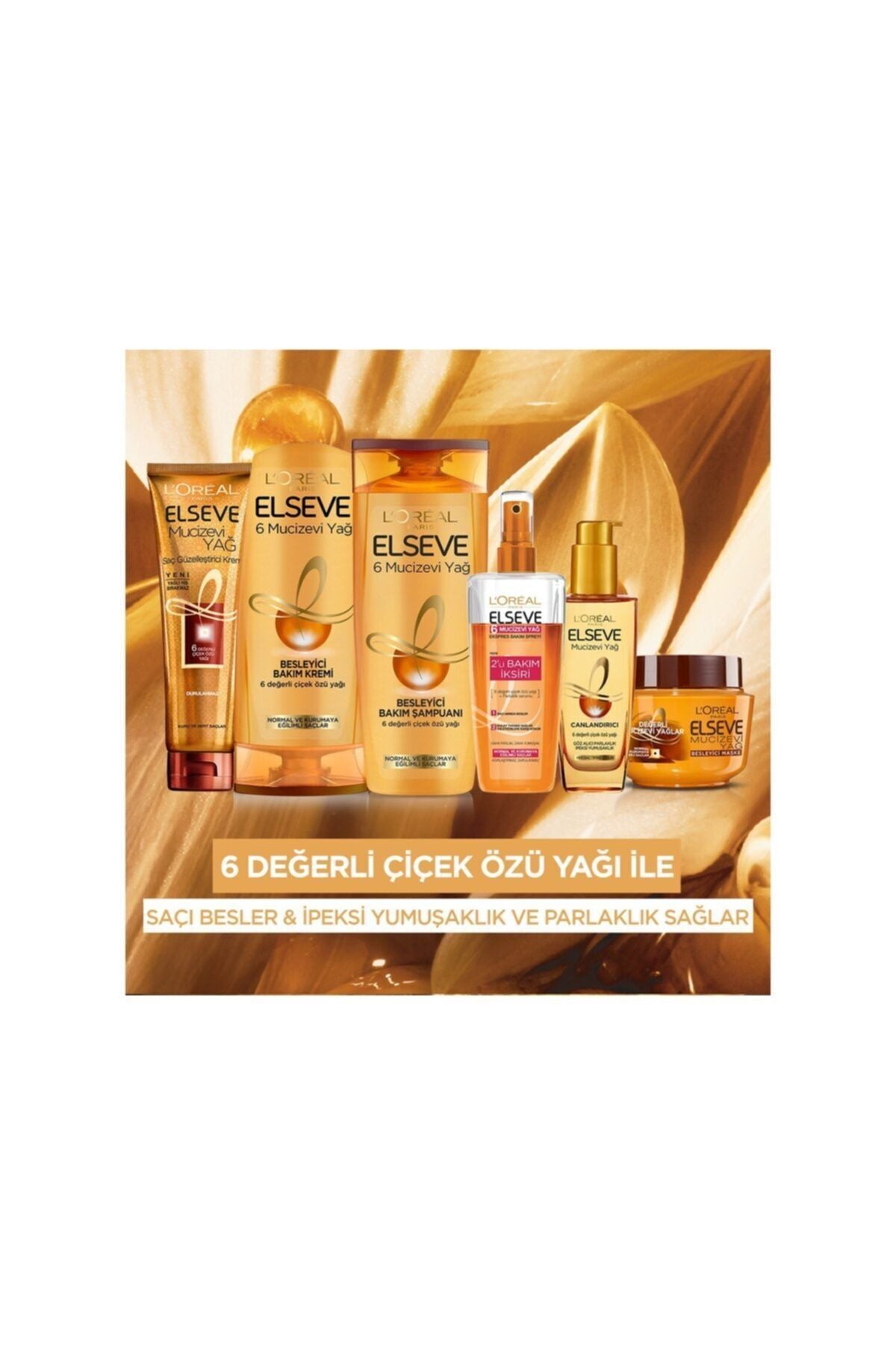 L'oréal Paris Yıpranmış Saçlar Için Onarıcı Mucizevi Saç Bakım Yağı 100 Ml