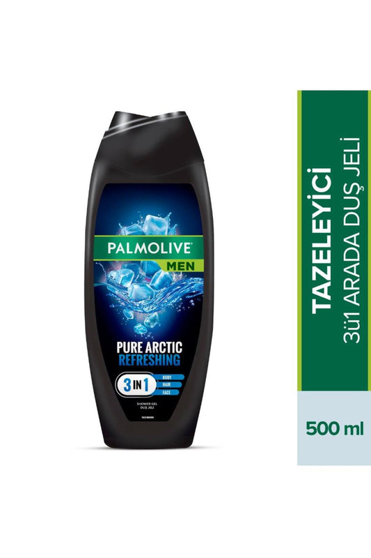 Men Pure Arctic 4'ü 1 Arada Ferahlatıcı Erkek Duş Jeli, 500 ml