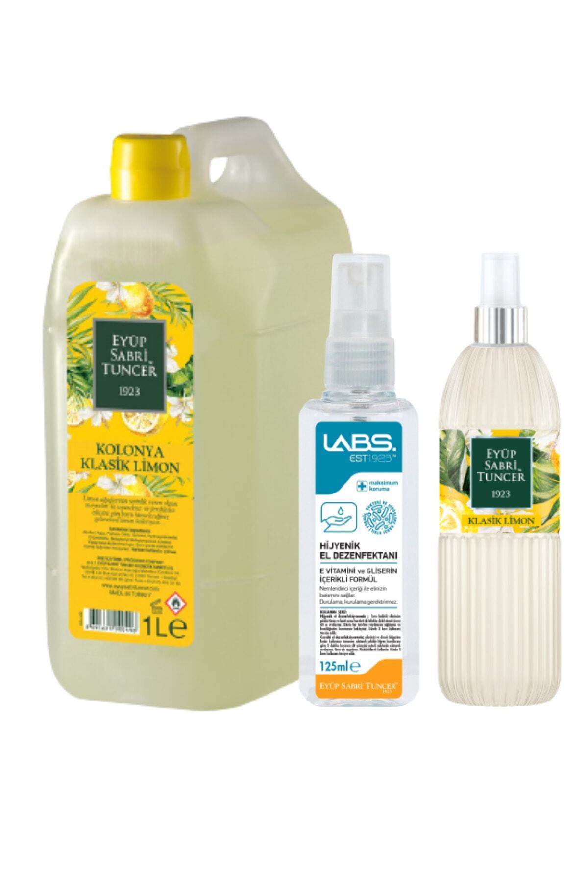 Labs El Dezenfektanı 125 ml, Klasik Limon 150 ML ve 1 Lt