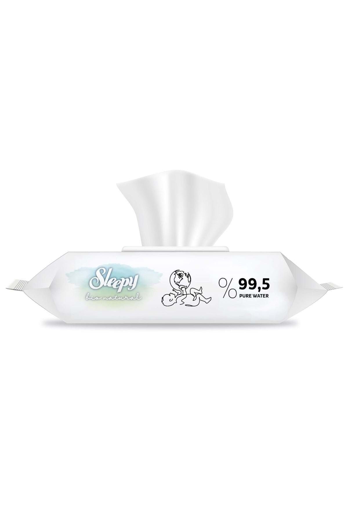 Islak Havlu Mendil Bio Natural 40 Yaprak Yeni Doğan (18 Li Set) Plastik Kapaklı 720 Yaprak