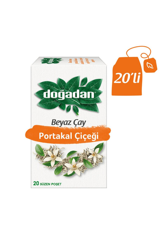 Beyaz Çay Portakal Çiçeği 34 G 18 'Li