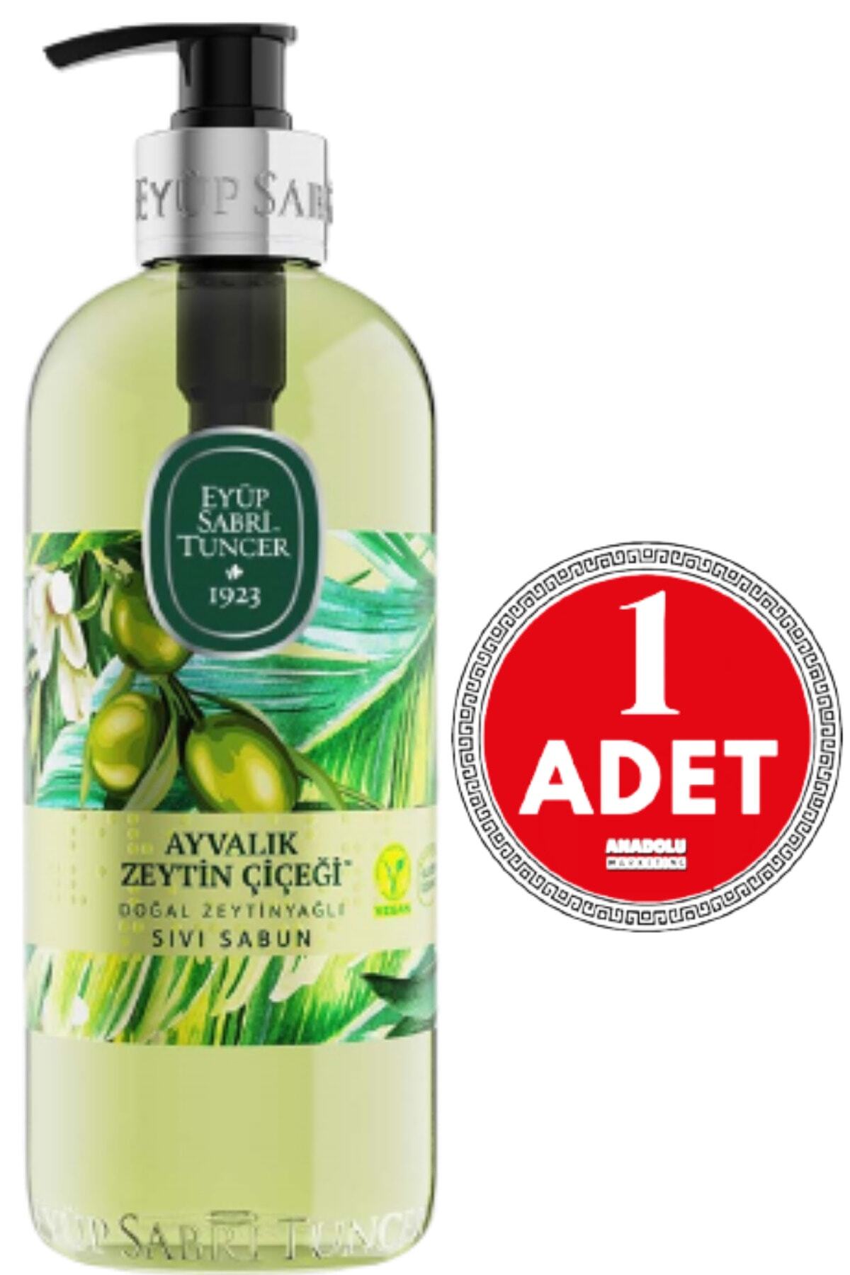 Ayvalık Zeytin Çiçeği Doğal Zeytinyağlı Sıvı Sabun 500 Ml 1 Adet