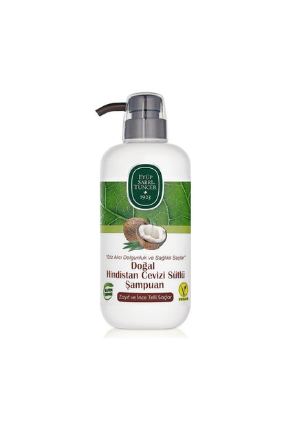 Doğal Hindistan Cevizi Sütlü Şampuan 600 ml