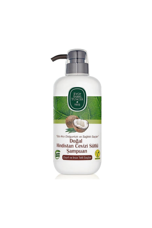 Doğal Hindistan Cevizi Sütlü Şampuan 600 ml