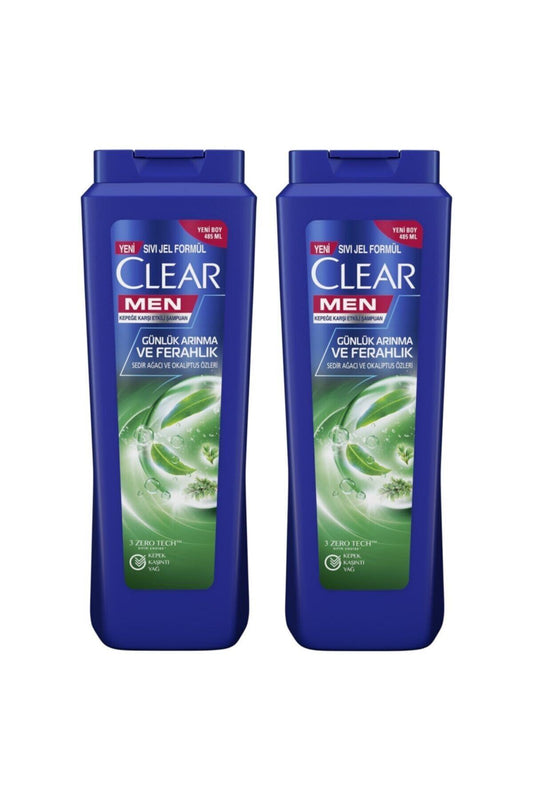 Men Şampuan Günlük Arınma ve Ferahlık 485 ml x 2