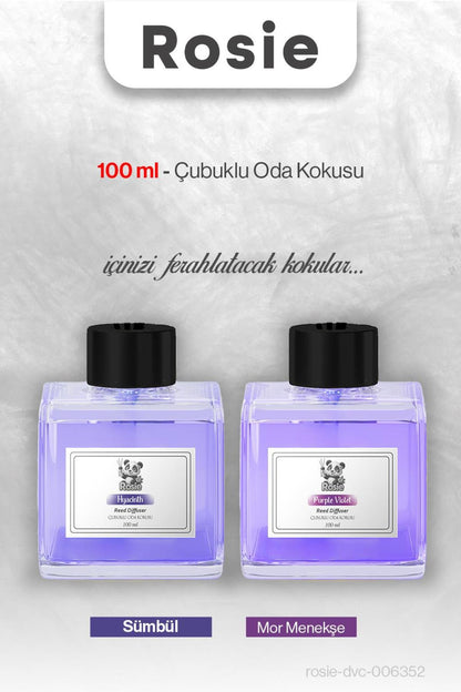 Sümbül ve Mor Menekşe Çubuklu Oda Kokusu 100 ml