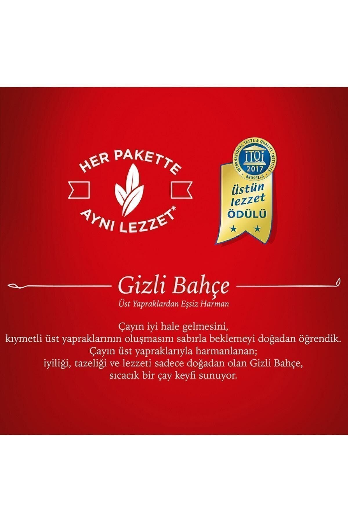 Gizli Bahçe Demlik Poşet Çay 100 Adet 320 Gr