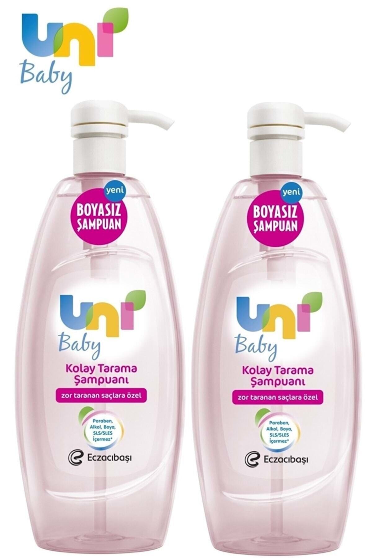 Uni Baby Bebek Kolay Tarama Şampuanı 700Ml Pompalı ( 2 Li Set)