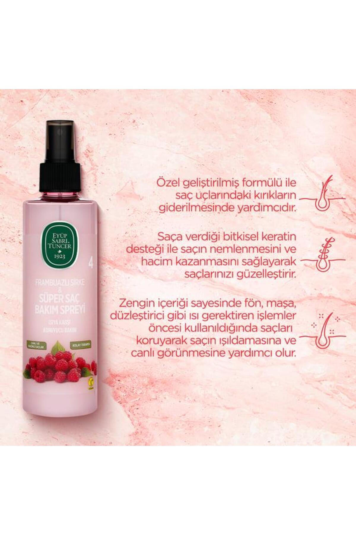 6 AL 5 ÖDE Eyüp Sabri Tuncer Frambuazlı Sirke Bakım Spreyi 210 ml ve ROSIE