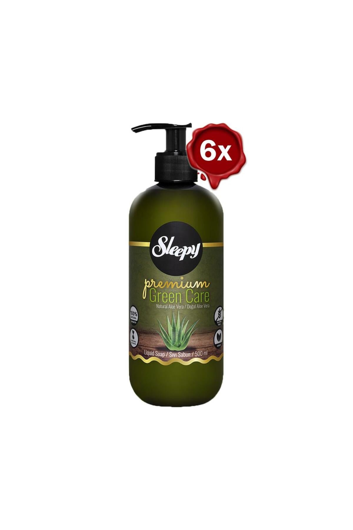 Premium Green Care Sıvı Sabun Aloe Vera 500 ml x 6