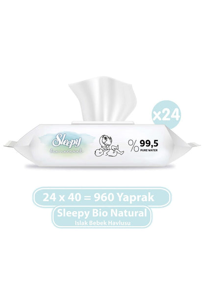 Islak Mendil Bio Natural Yeni Doğan x24 Adet