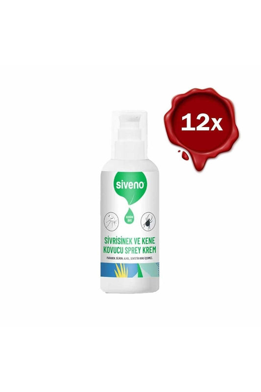Sinek ve Kene Kovucu Sprey Krem 100 ml x 12