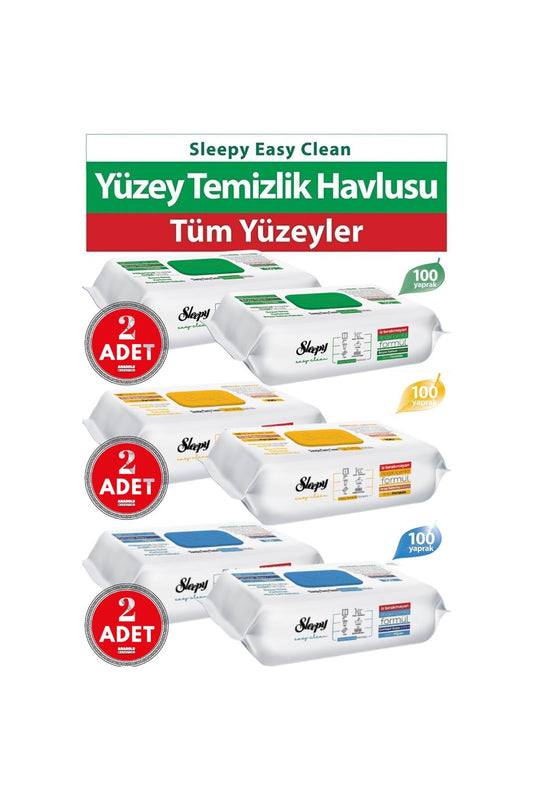 Easy Clean Yüzey Temizlik Havlusu 100' lü