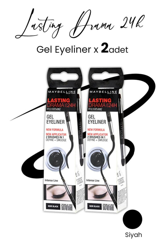 Lasting Drama 24H Gel Eyeliner Siyah x 2 adet