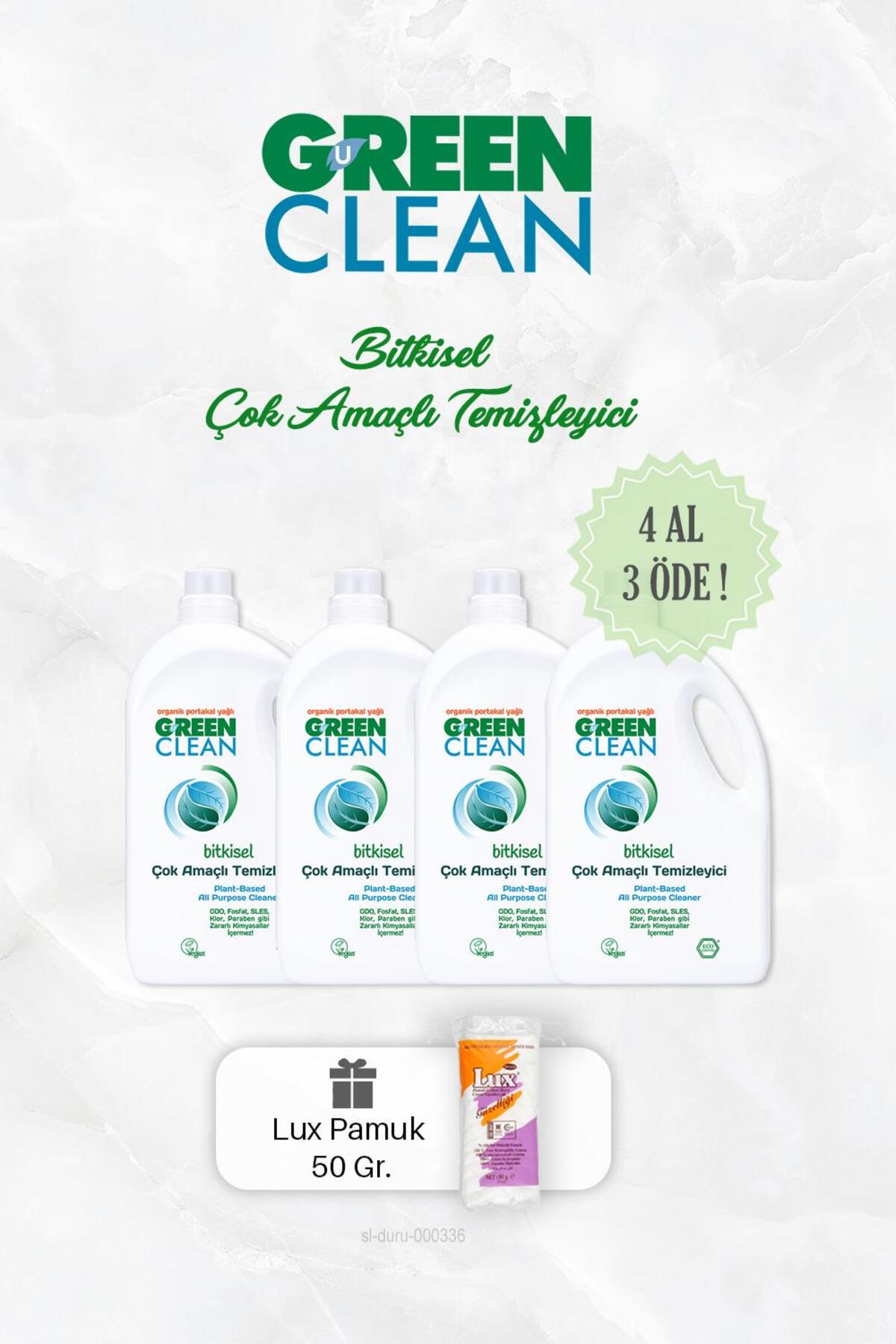 4 AL 3 ÖDE Bitkisel Çok Amaçlı Temizleyici Portakallı 2750 ml