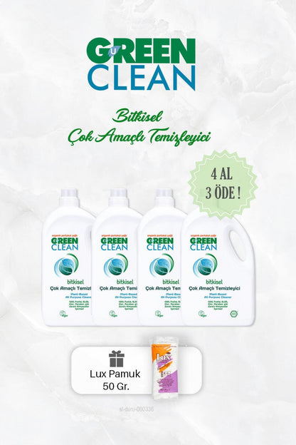 4 AL 3 ÖDE Bitkisel Çok Amaçlı Temizleyici Portakallı 2750 ml
