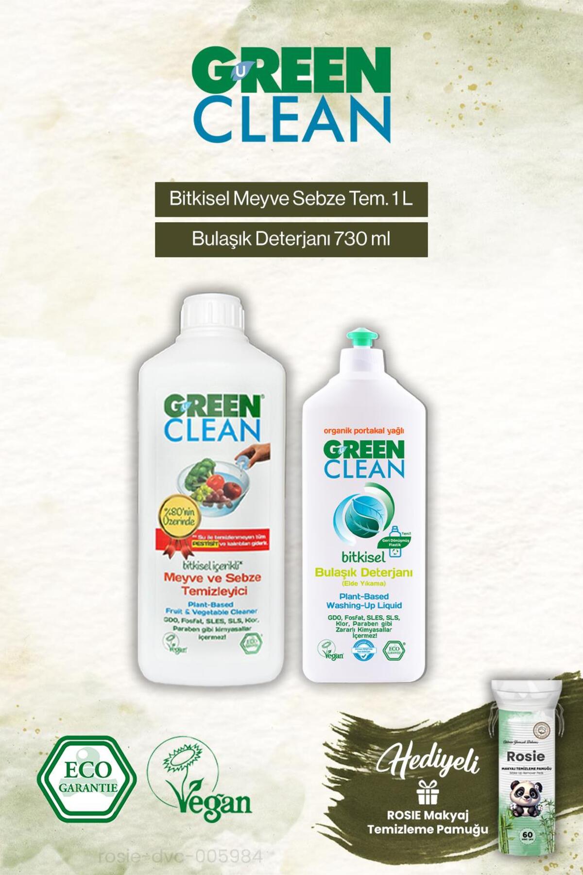 Bulaşık Det. 730 ml ve Meyze Sebze Tem. 1000 ml, Rosie Hediye