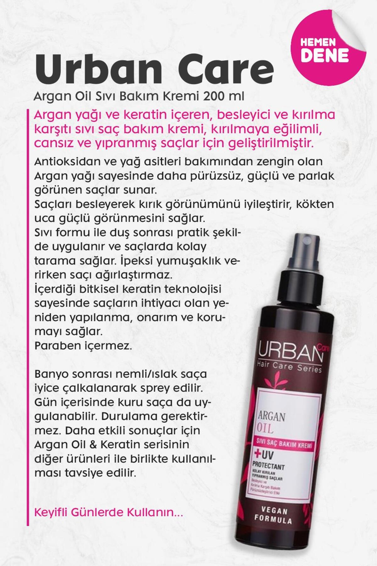 Argan Oil Sıvı Bakım Kremi 200 ml