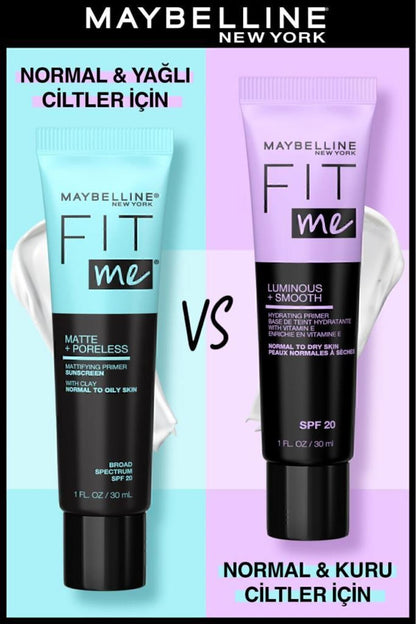 Fit Me Matte & Poreless Matlaştırcı Makyaj Bazı
