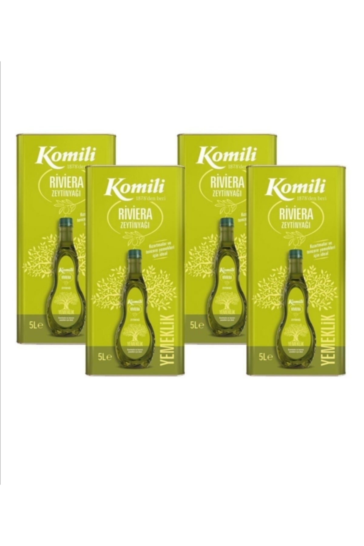 Riviera Zeytinyağı 5 Lt × 4 Adet