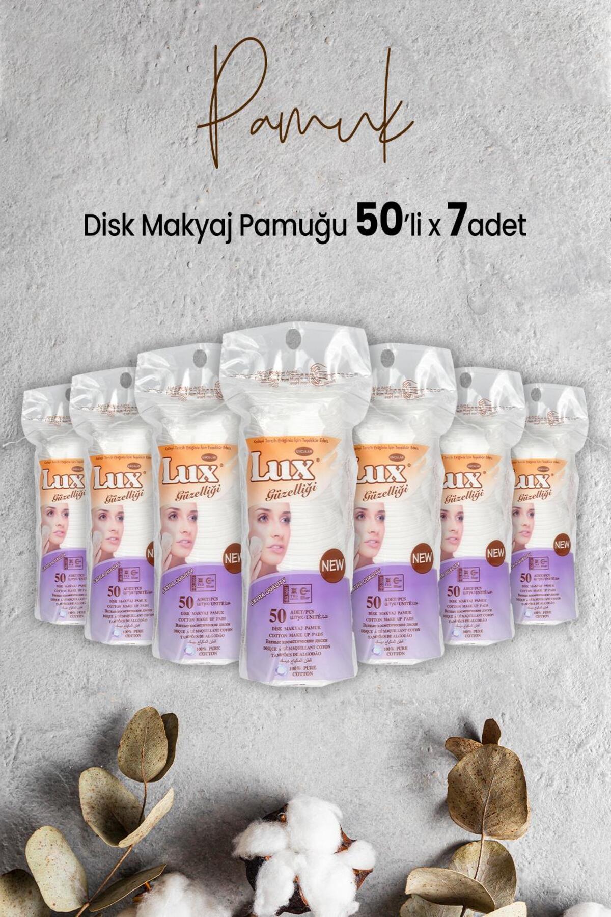 Disk Makyaj Pamuğu 50'li x 7 Adet