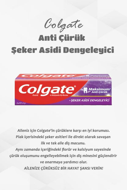 17 Al 15 Öde Maksimum Anti Çürük Şeker Asidi Dengeleyici Diş Macunu 75 ml