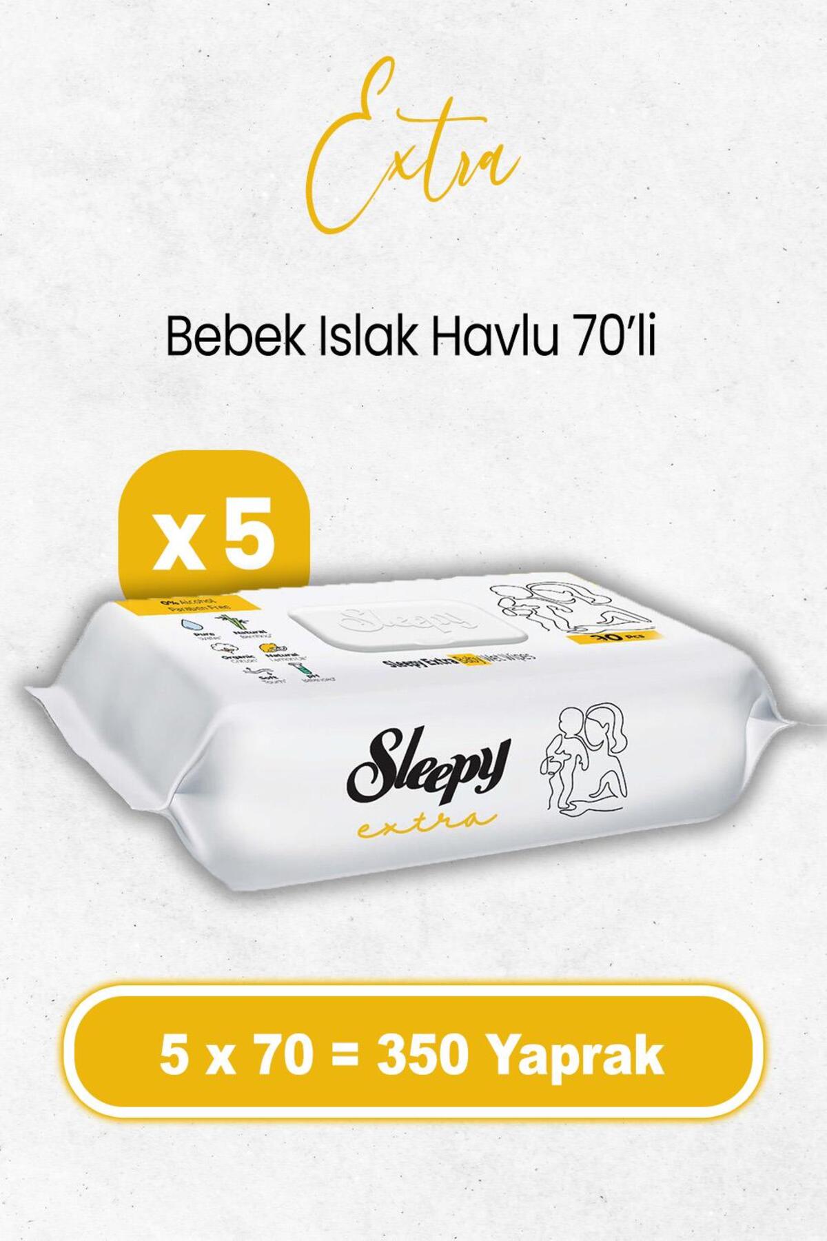 Extra Islak Bebek Mendil 70 x 5 Adet (350 Yaprak)