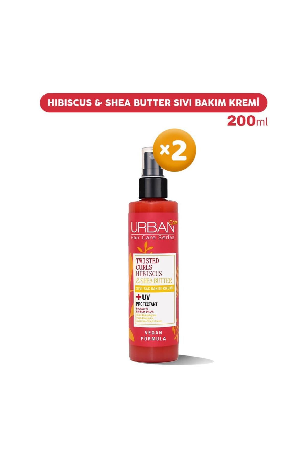 Hibiscus & Shea Butter Sıvı Bakım Kremi 200 ml X 2