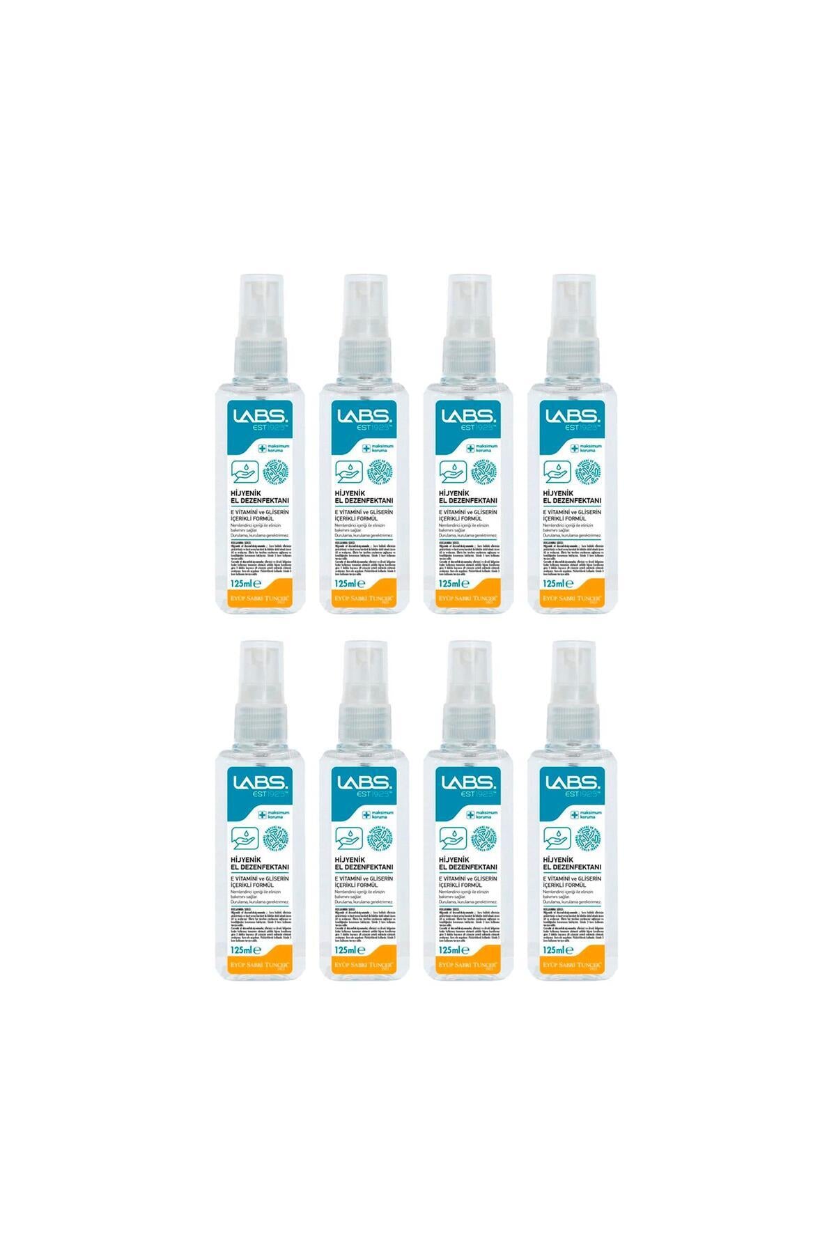 Labs El Dezenfektanı 125 ml x 8 Adet