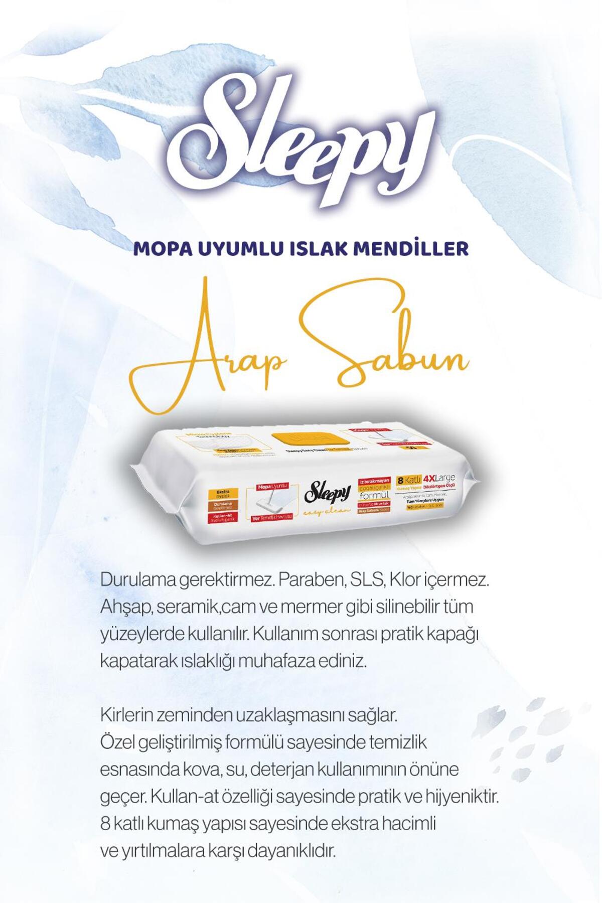 3'lü 50'li Mopa uyumlu Mis Gibi Temizlik Serisi ve Mop Seti, Rosie Hediyeli
