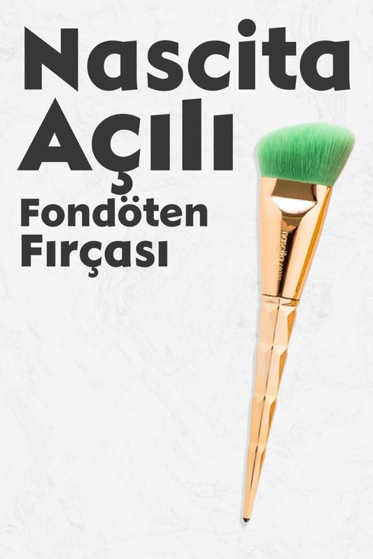 Açılı Fondöten Fırçası