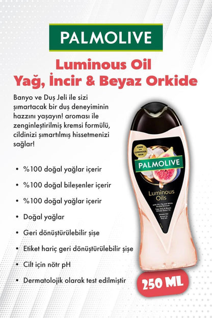 3'lü Duş Jeli Keten Tohumu 500 ml, İncir 250 ml, Energy 500 ml, ROSIE hediye