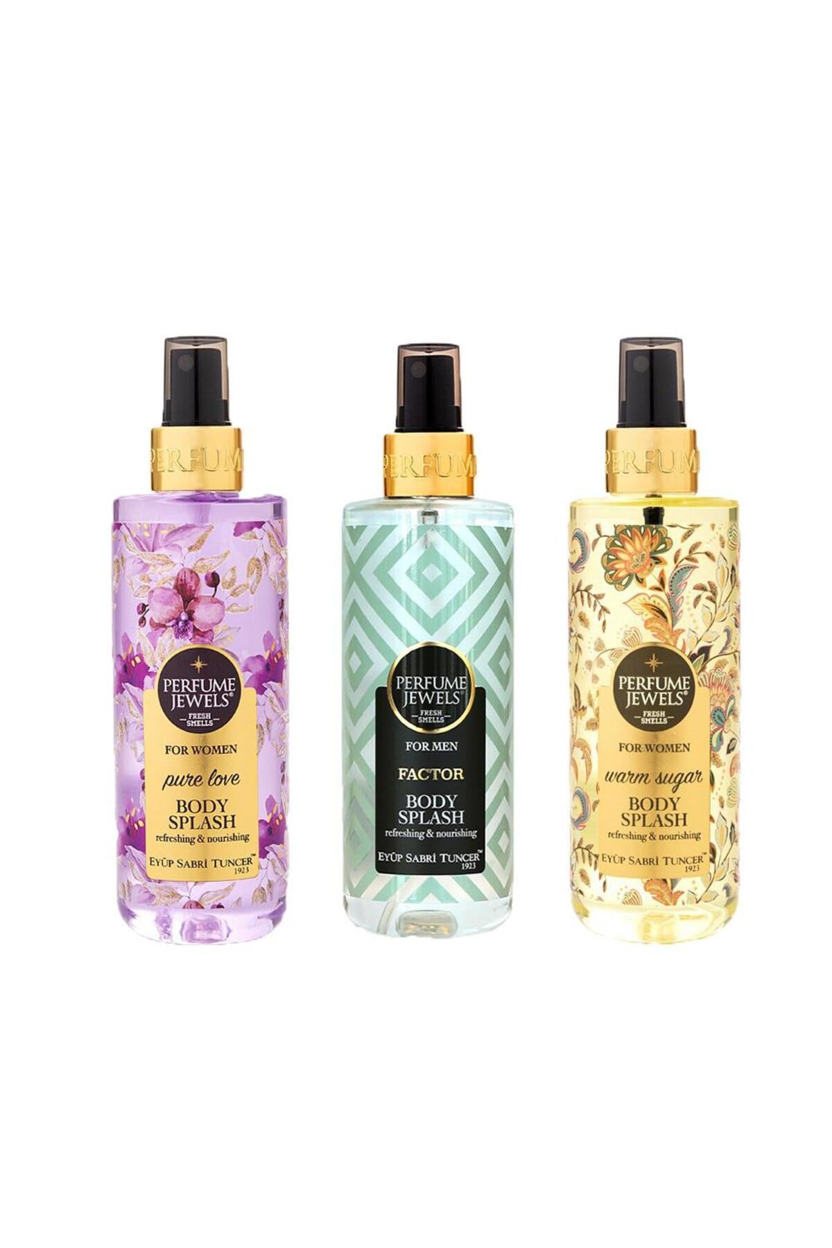 Vücut Spreyi Pure Love, Factor, Silky Touch Ve Summer Dream