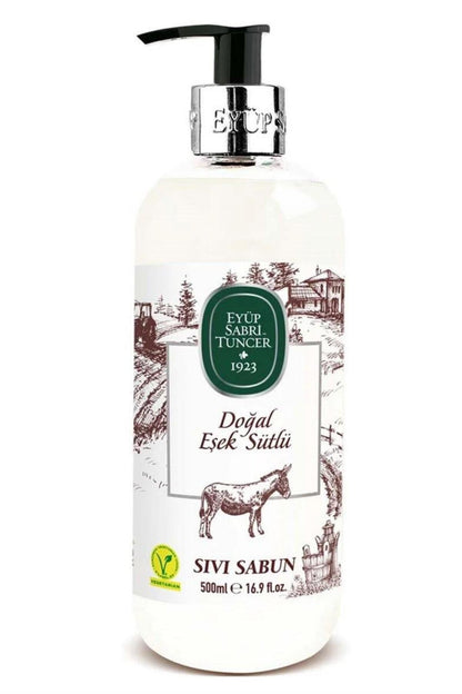 Doğal Eşek Sütlü Sıvı Sabun 500 ml x 6 Adet