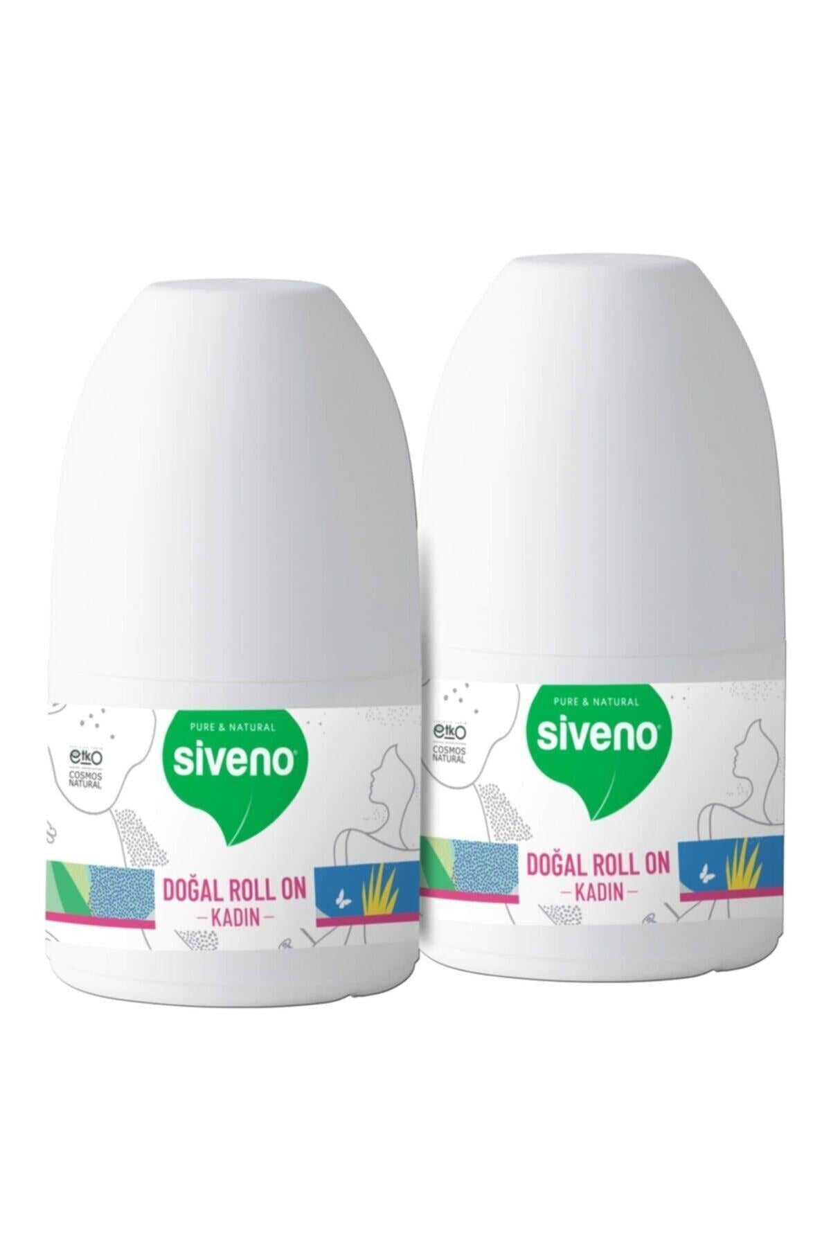 %100 Doğal Roll-On Kadın Deodorant Ter Kokusu Önleyici Bitkisel Leke Bırakmayan Vegan 50 ml X 2 Adet