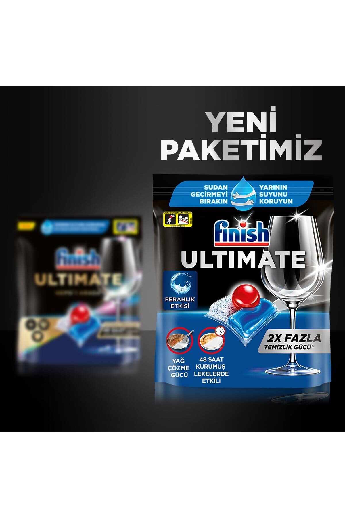 Ultimate Bulaşık Makinesi Deterjanı Kapsül Tablet 255 Adet 3'lü + Borcam Hediye