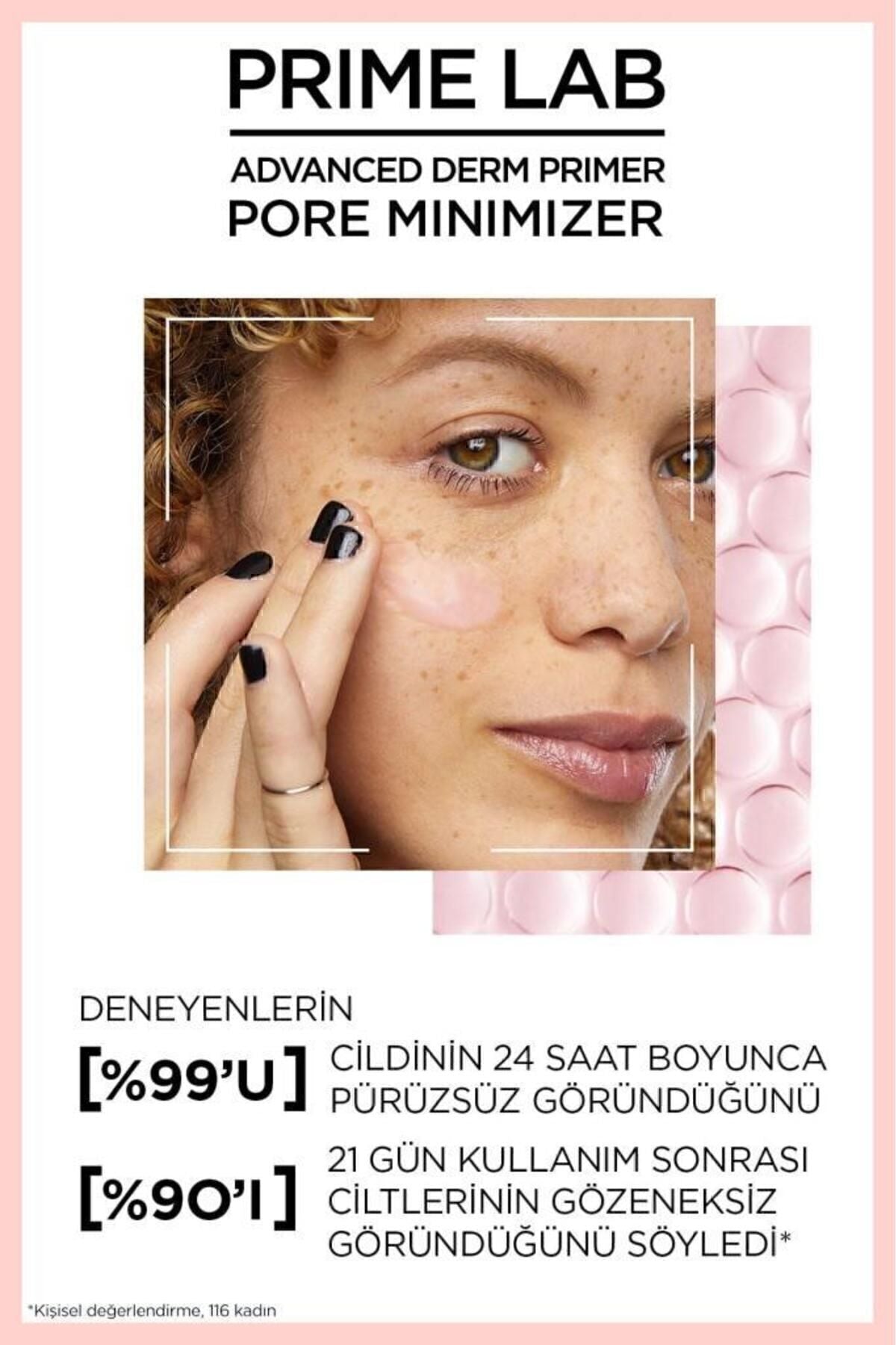 L'Oréal Paris Prime Lab Pore Minimizer Gözenek Küçültücü AHA ve BHA İçeren Primer
