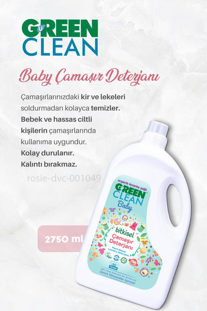 Baby Biberon Temizleyici 2.75 kg, Bulaşık Deterjanı 2.75 kg ve ROSIE