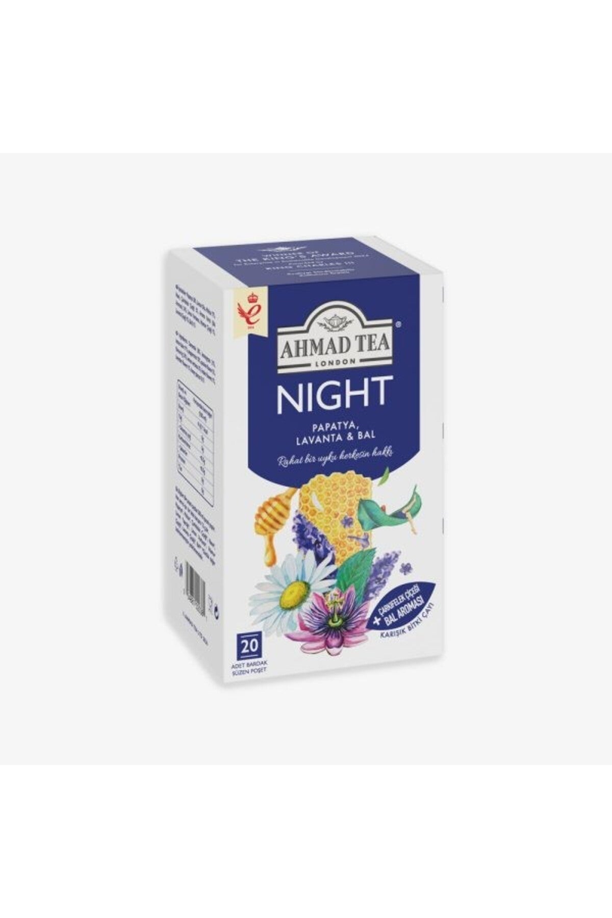 2 paket Night Karışık Bitki Çayı 20'li Poşet Çay ve Oda Kokusu