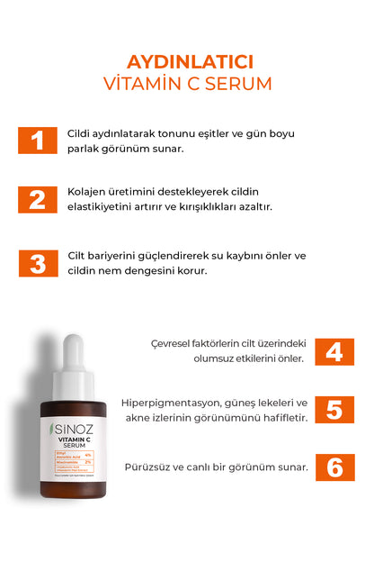 Aydınlatıcı C Vitamini Serumu 30 ml
